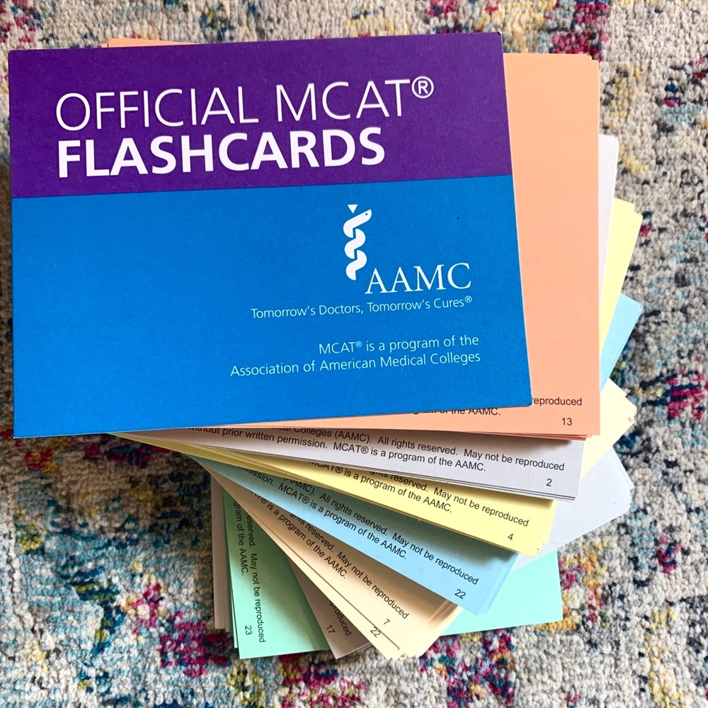 Official MCAT flashcards AAMC